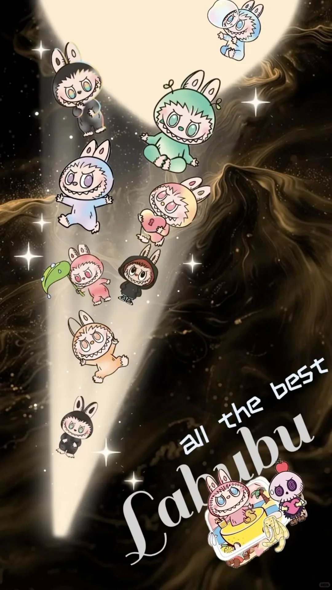 Labubu Phone Wallpaper - Labubu: The Monsters FHD phone wallpaper