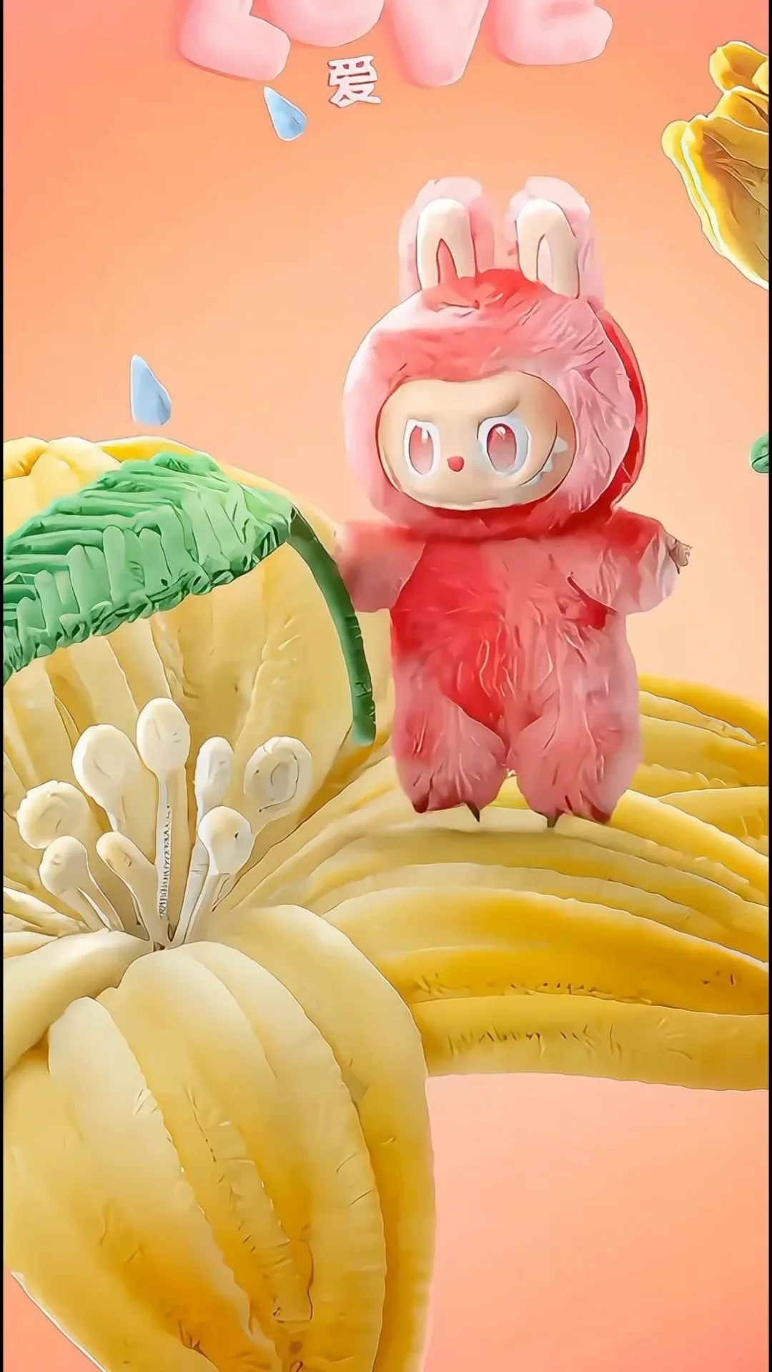 Labubu Phone Wallpaper - Labubu: The Monsters FHD phone wallpaper