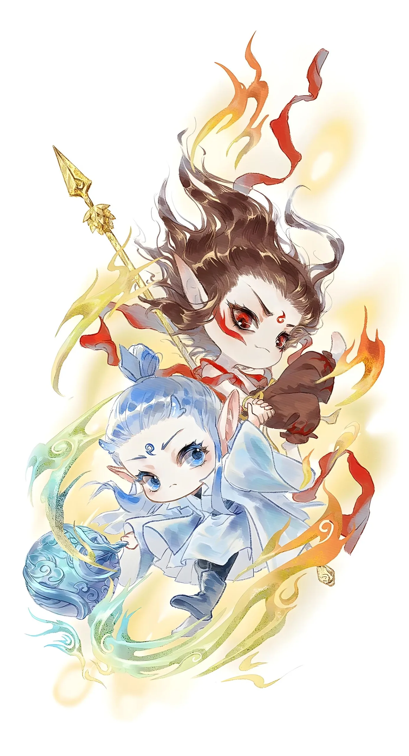 Ne Zha Phone Wallpaper - Ne Zha 2K phone wallpaper