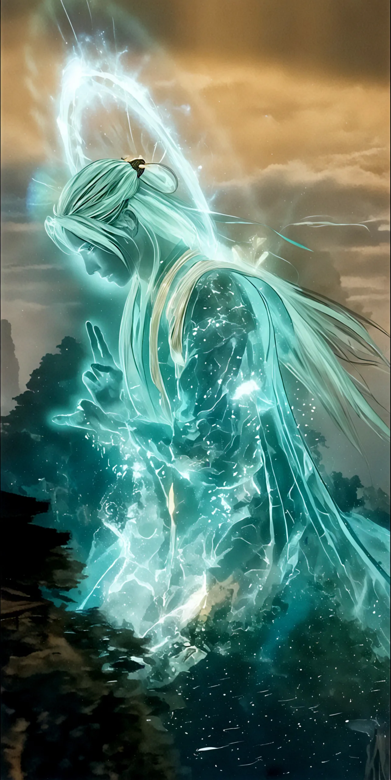 Mortal's Journey Phone Wallpaper - A Record of a Mortal's Journey to Immortality 8K phone wallpaper