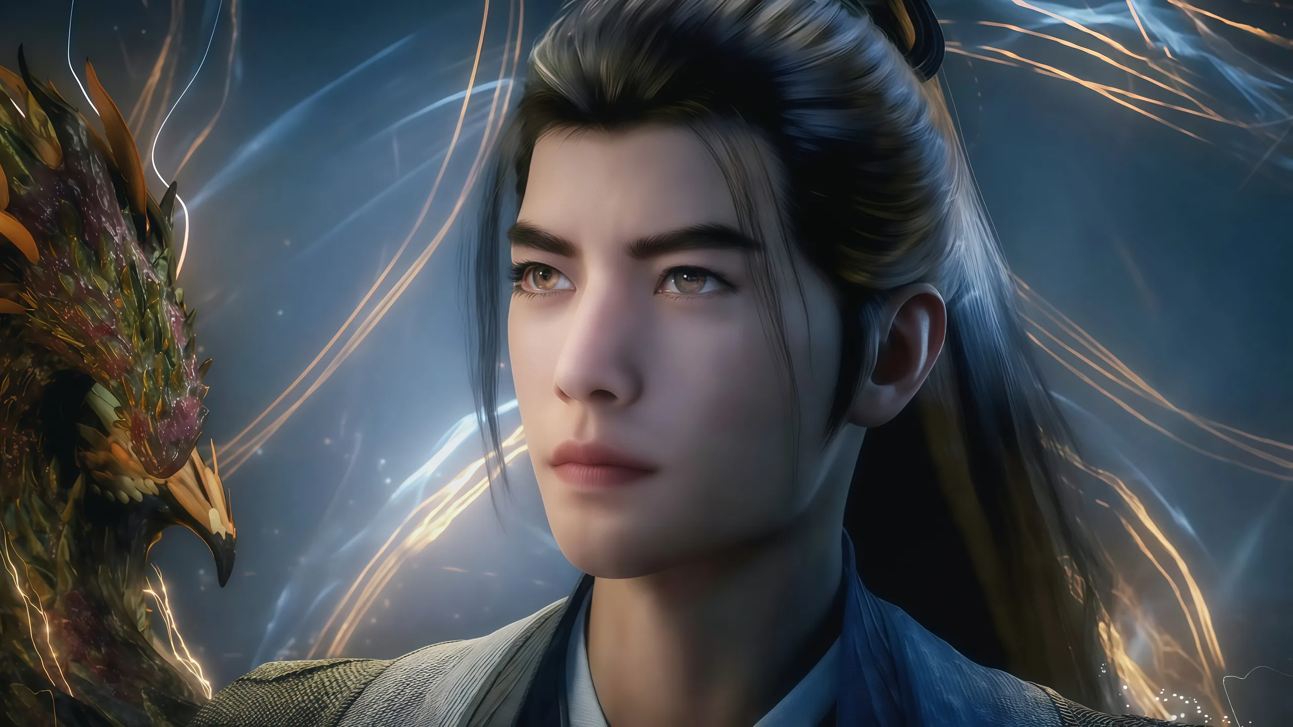 Mortal's Journey Desktop Wallpaper - A Record of a Mortal's Journey to Immortality 4K desktop wallpaper