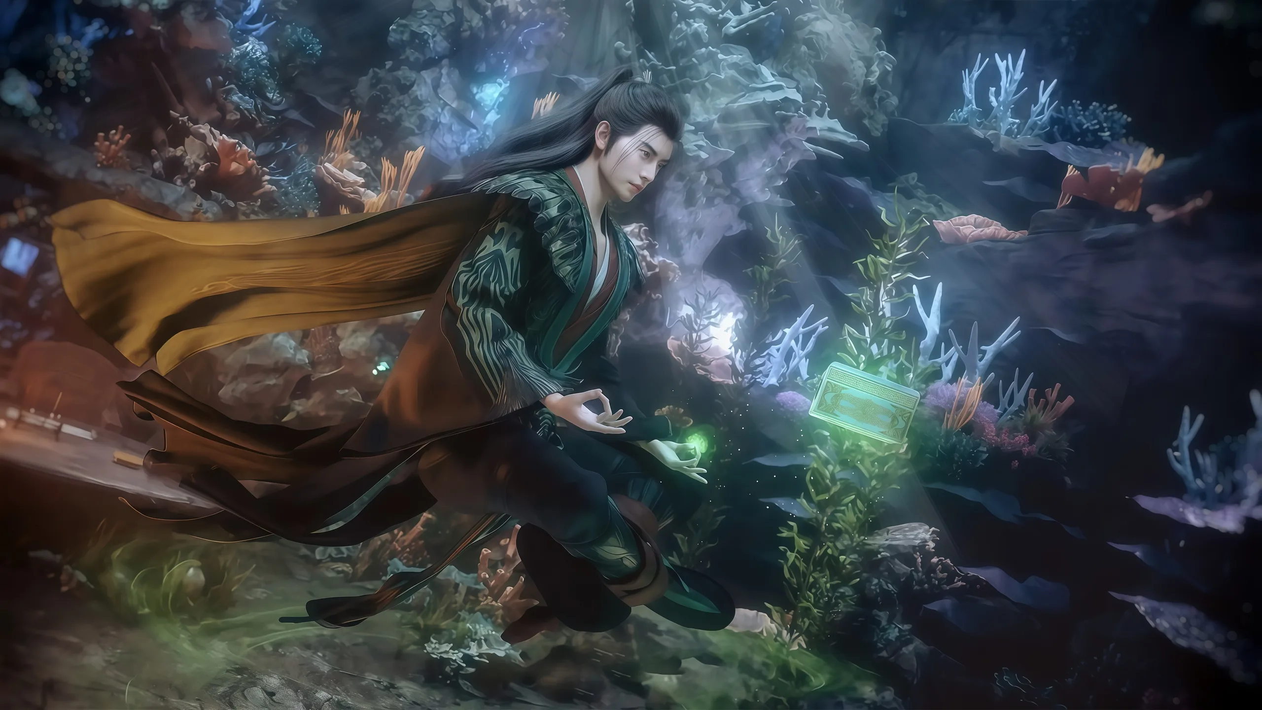 Mortal's Journey Desktop Wallpaper - A Record of a Mortal's Journey to Immortality 4K desktop wallpaper