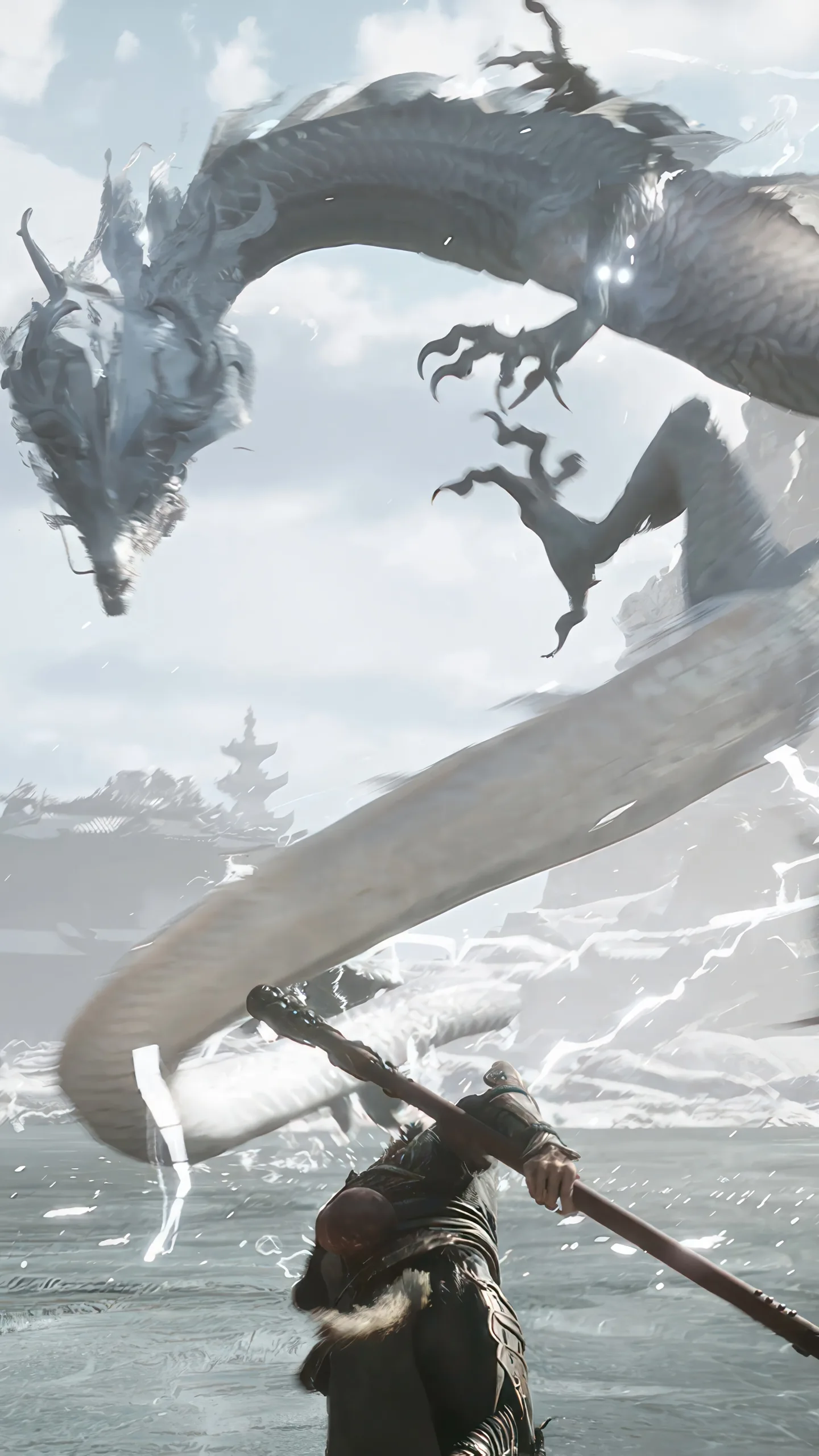 Black Myth: Wukong Mythic Warrior Portrait 05 - Black Myth: Wukong 4K phone wallpaper