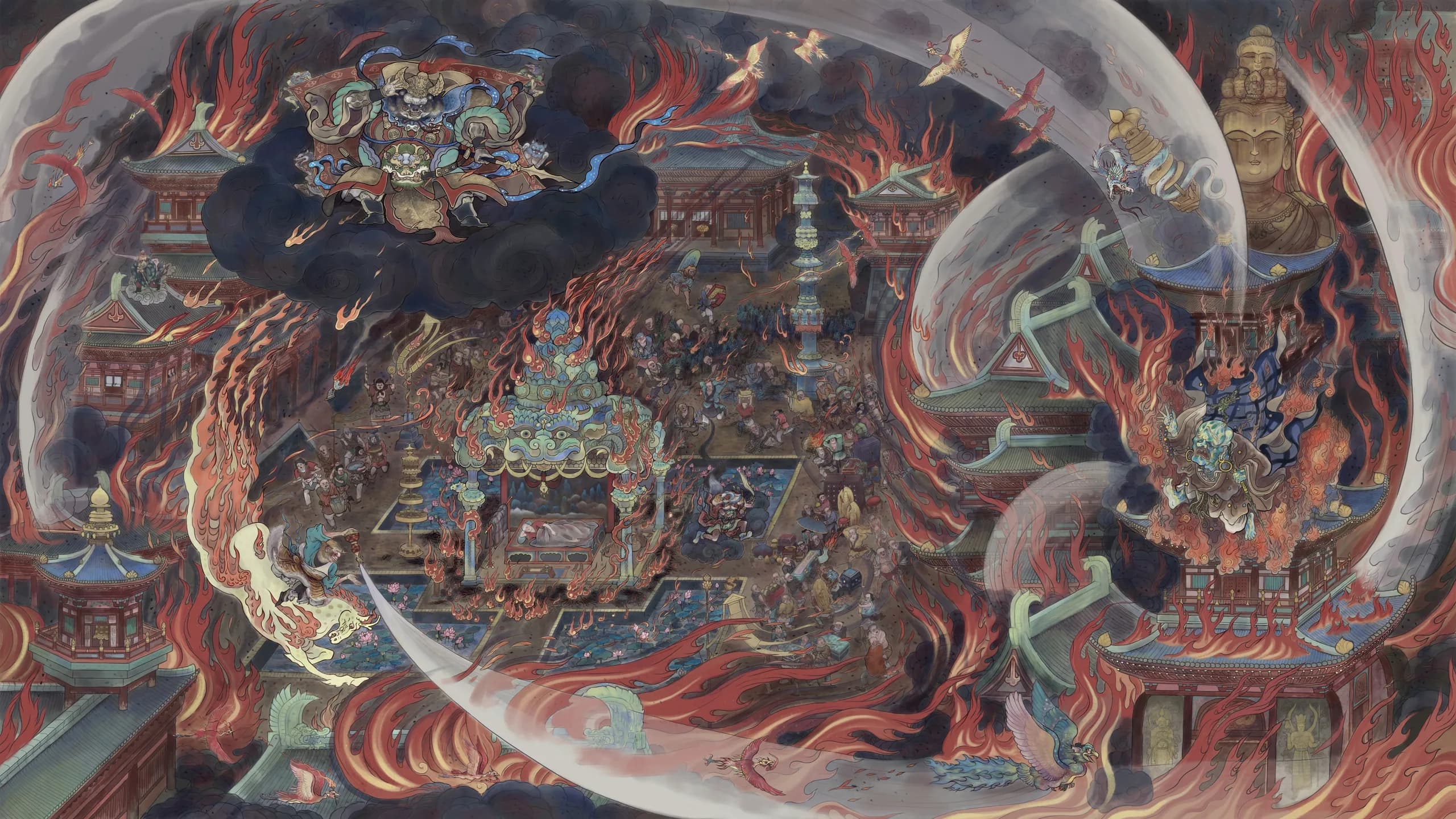 Black Myth Desktop Wallpaper - Black Myth: Wukong 4K desktop wallpaper