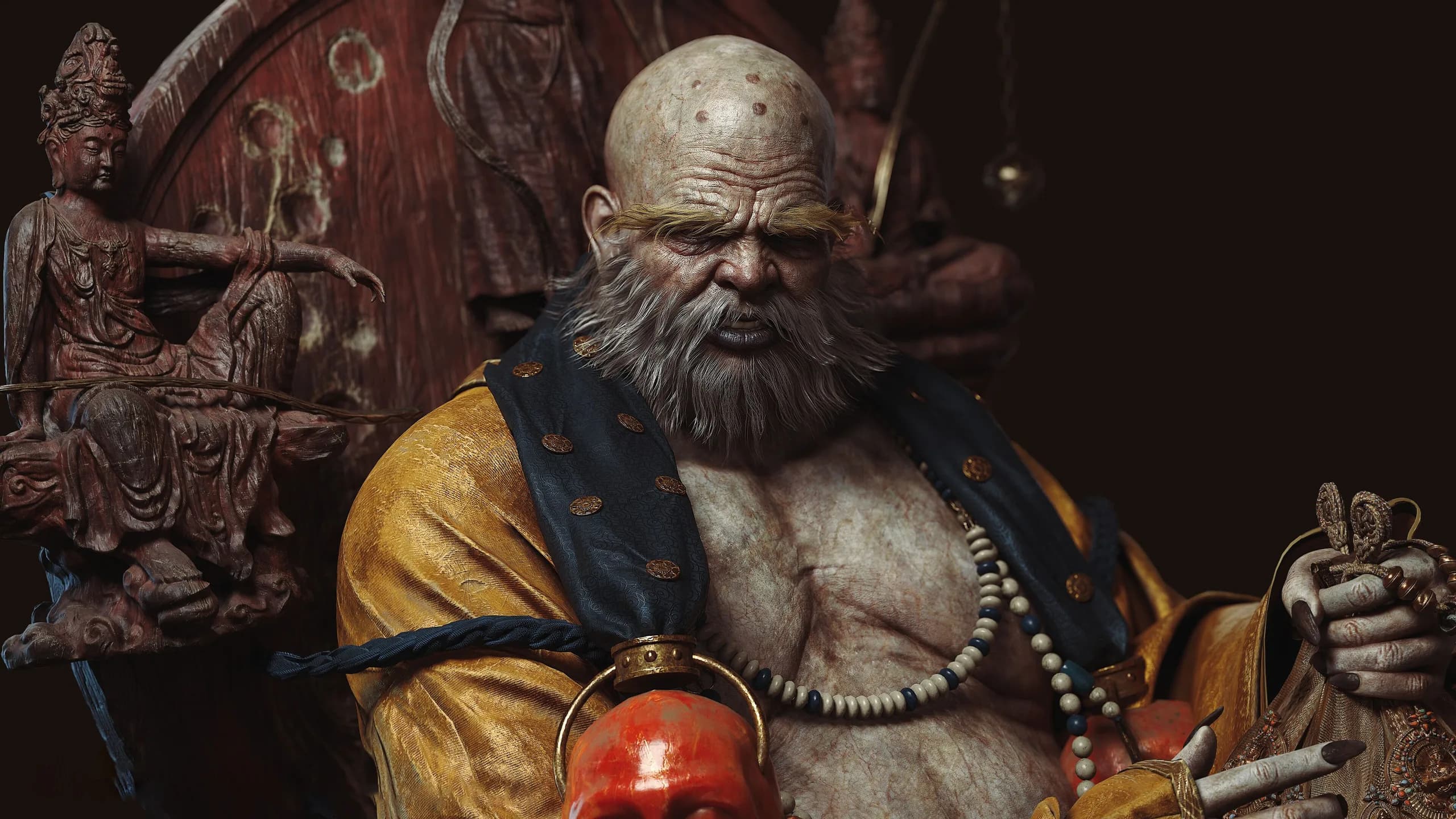 Black Myth Desktop Wallpaper - Black Myth: Wukong 4K desktop wallpaper