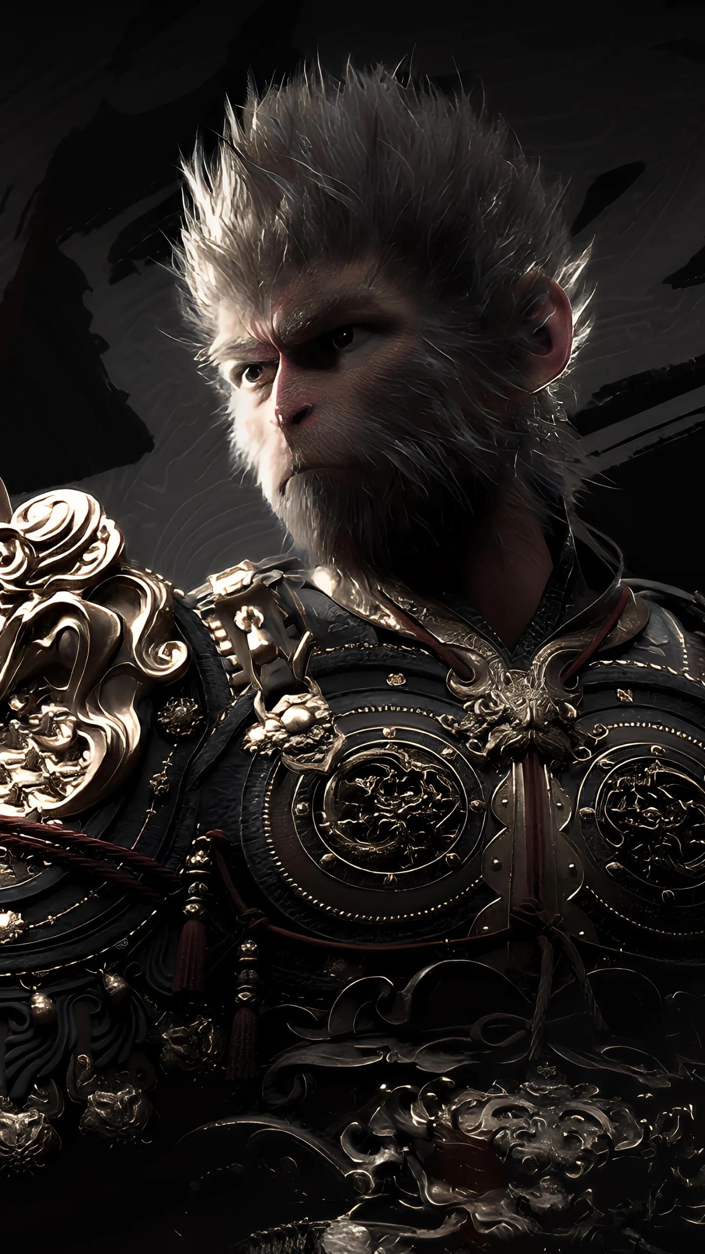Black Myth Phone Wallpaper - Black Myth: Wukong 4K phone wallpaper