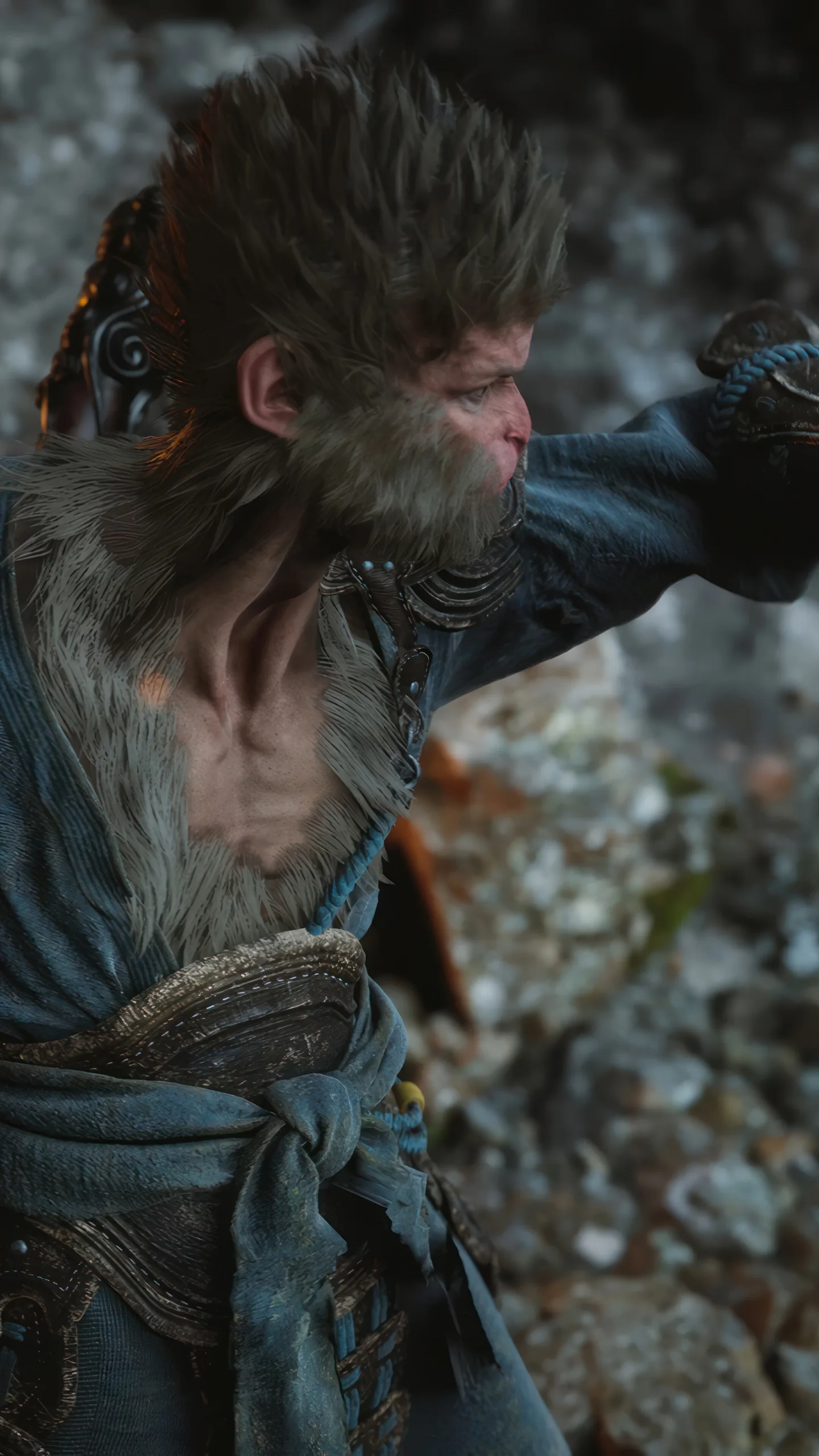 Black Myth Phone Wallpaper - Black Myth: Wukong 4K phone wallpaper