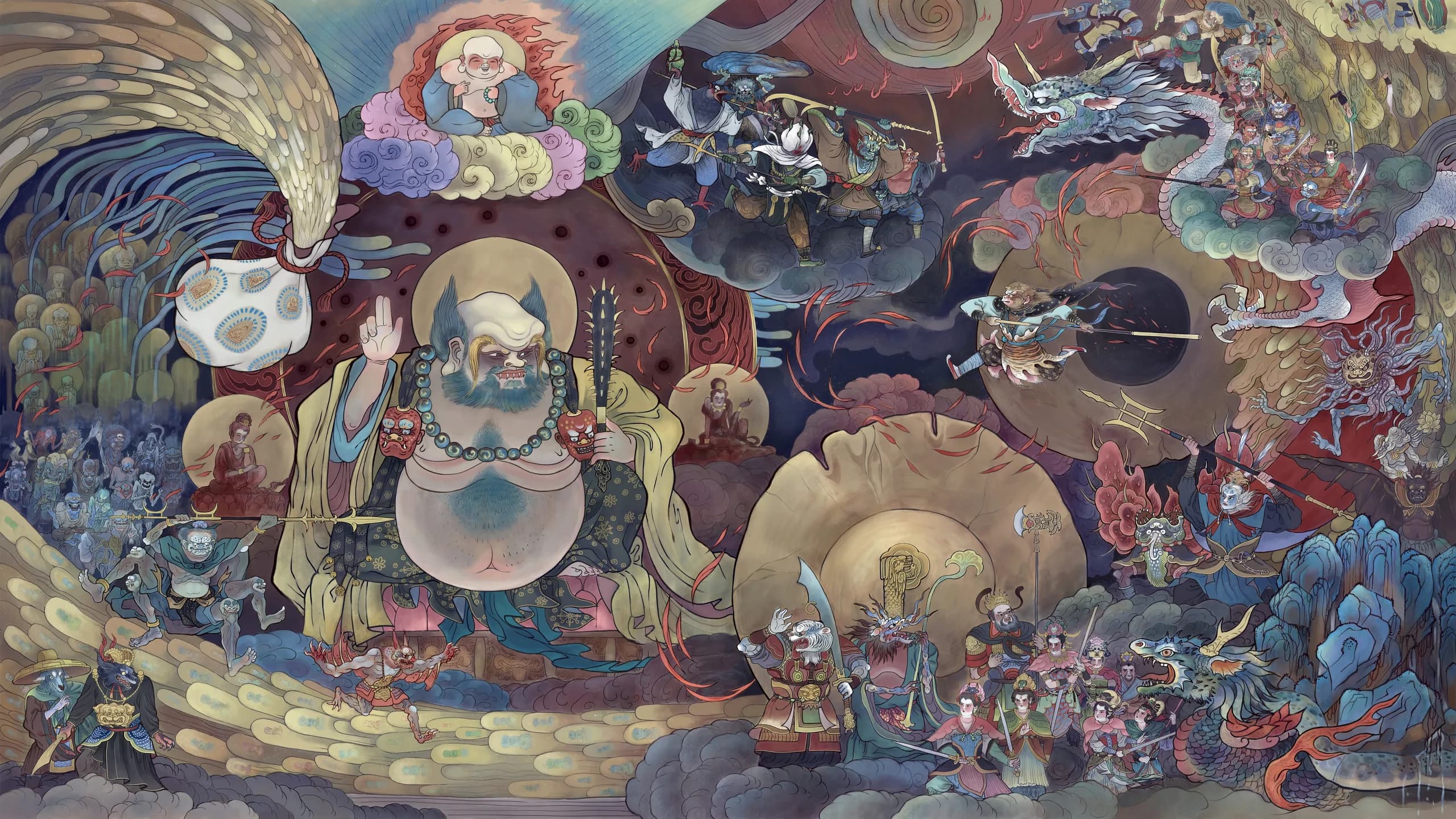 Black Myth Desktop Wallpaper - Black Myth: Wukong 4K desktop wallpaper