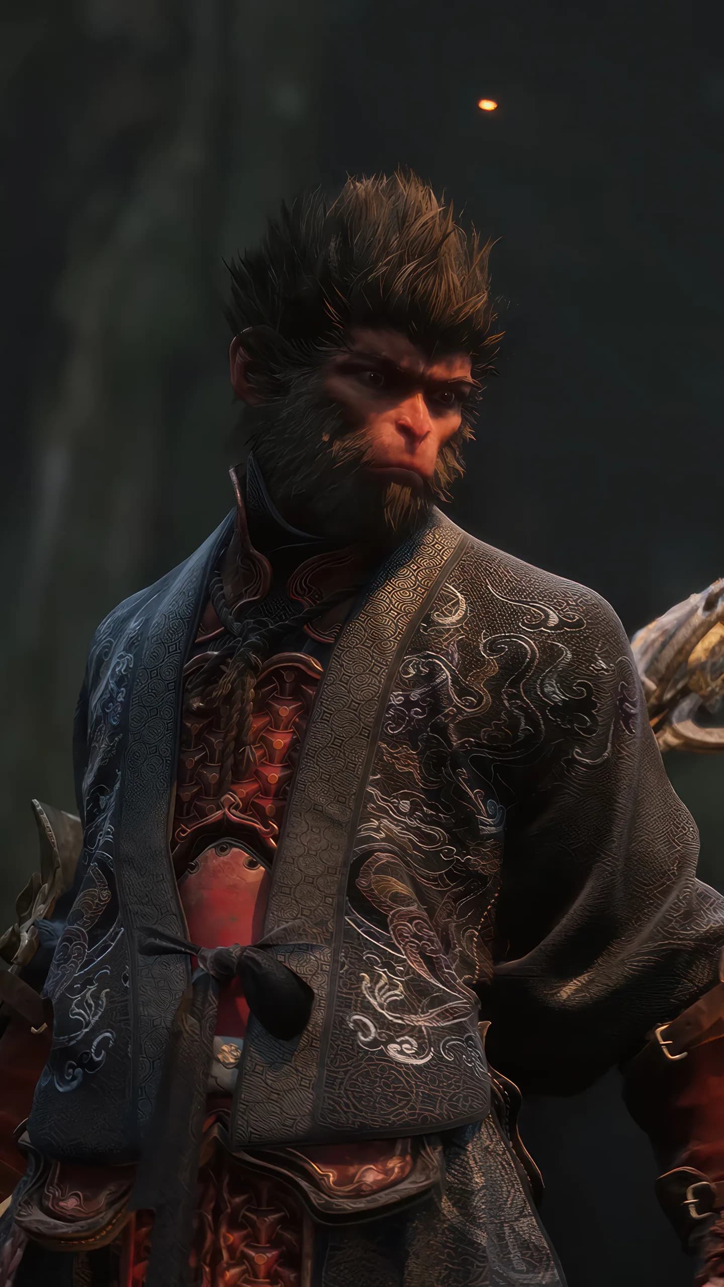 Black Myth Phone Wallpaper - Black Myth: Wukong 4K phone wallpaper