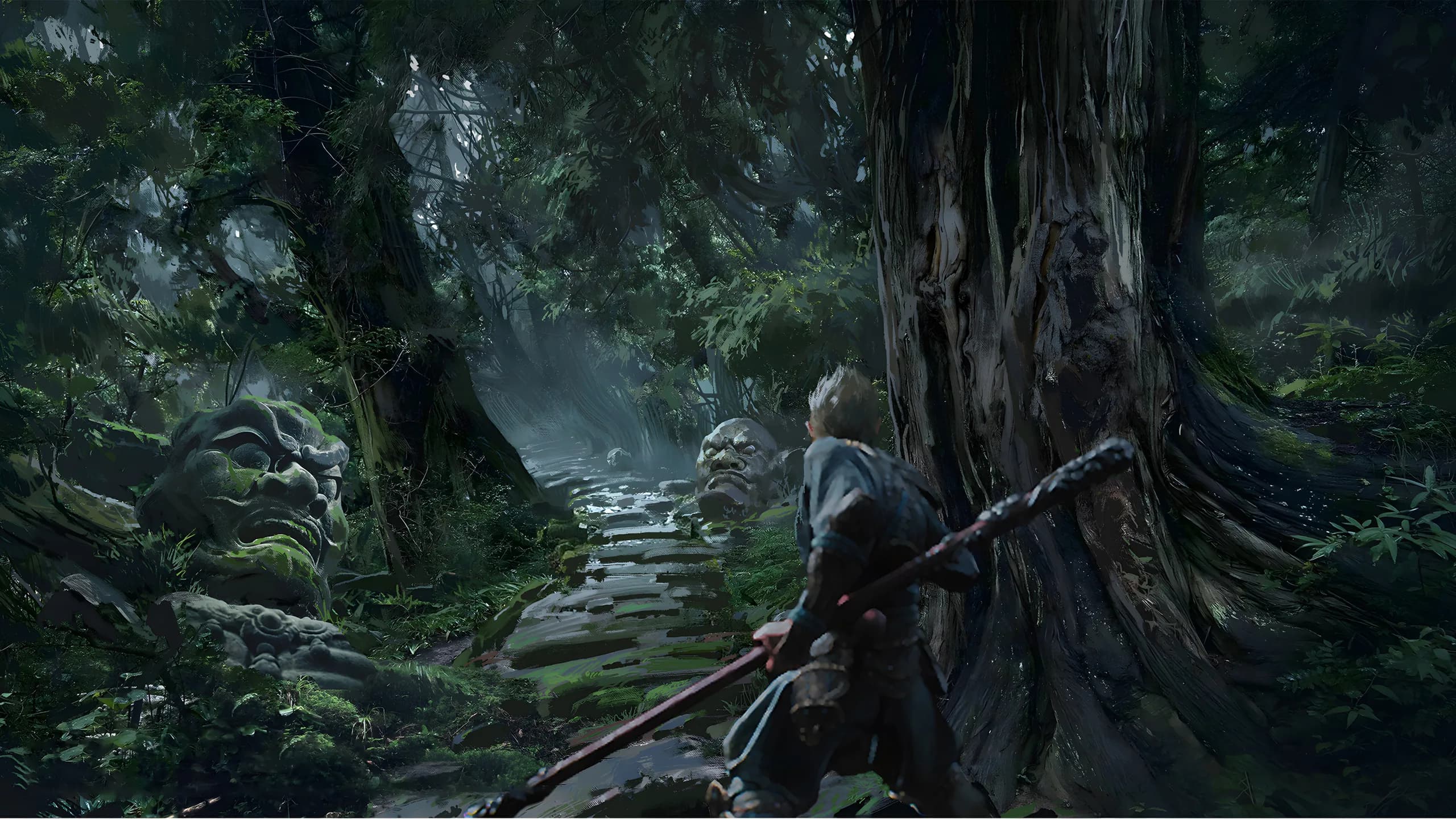 Black Myth Desktop Wallpaper - Black Myth: Wukong 4K desktop wallpaper