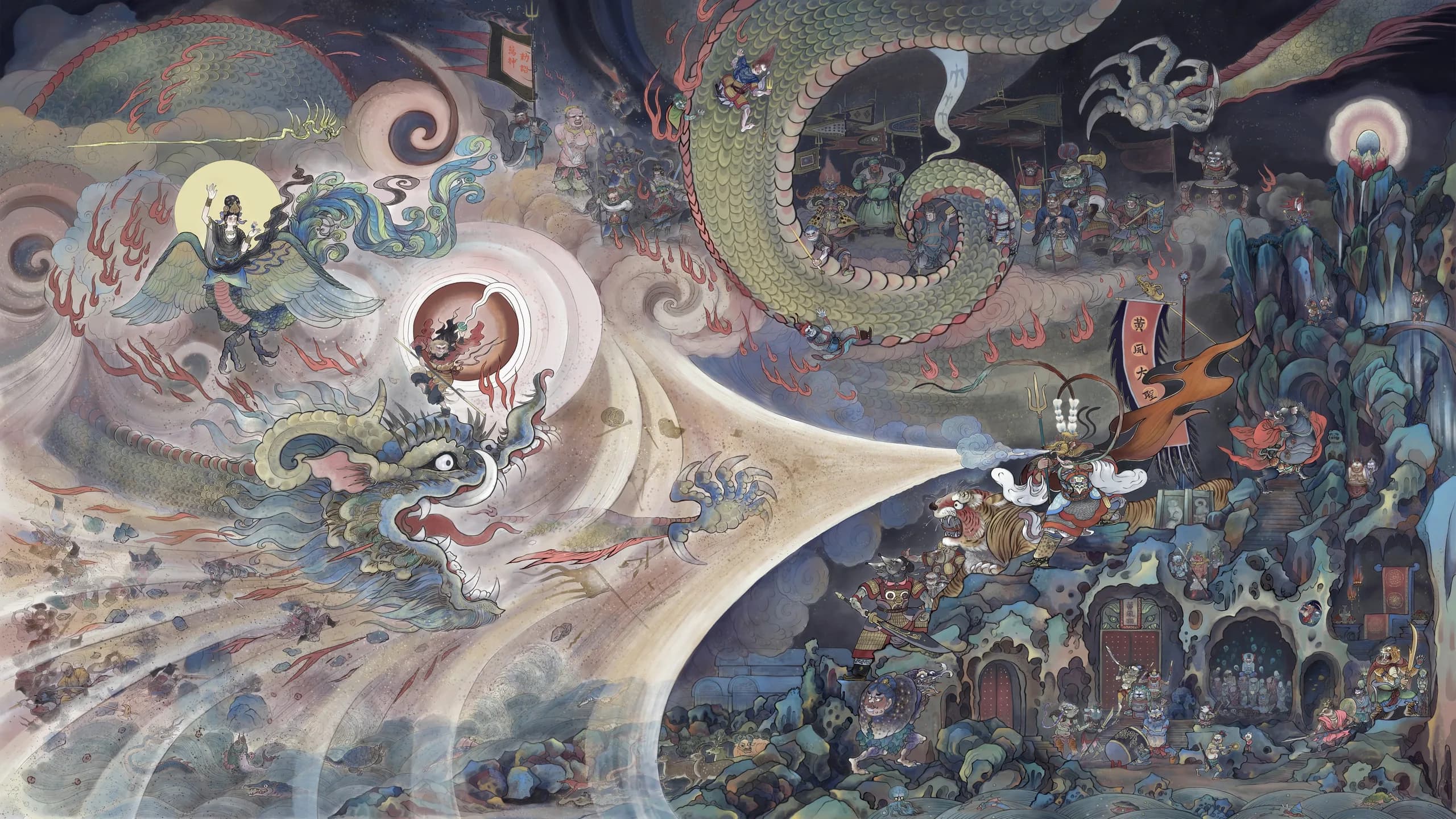 Black Myth Desktop Wallpaper - Black Myth: Wukong 4K desktop wallpaper
