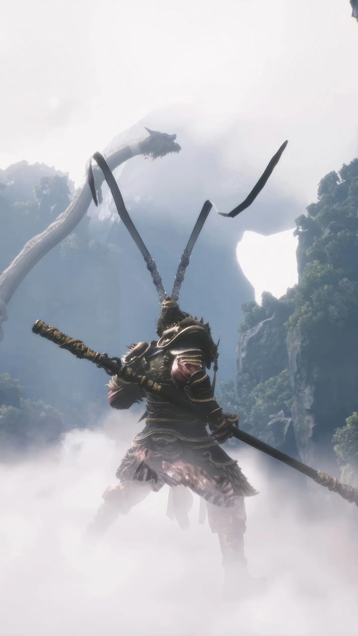 Black Myth Phone Wallpaper - Black Myth: Wukong 4K phone wallpaper