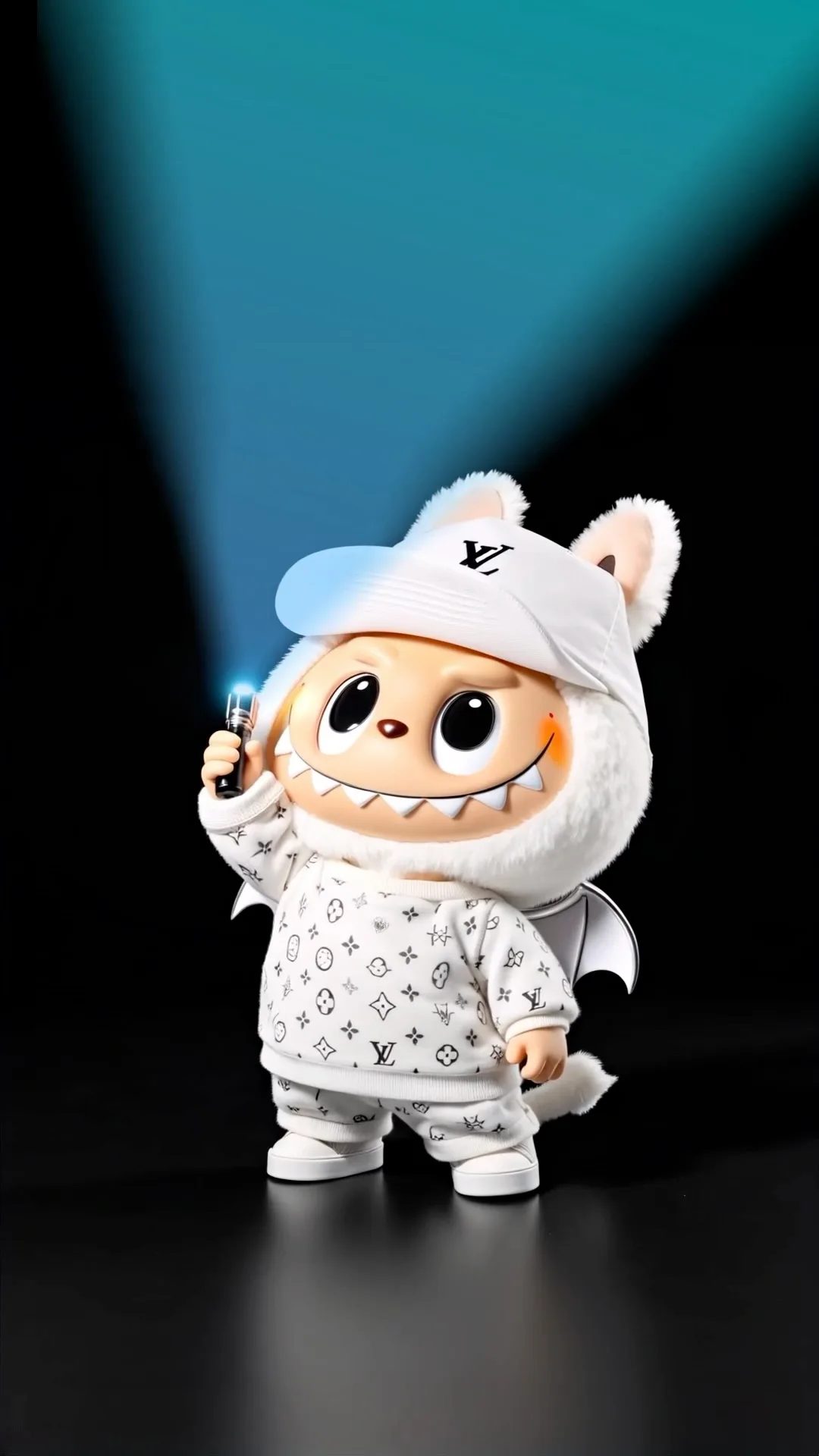 Labubu Designer Toy Portrait 06 - Labubu: The Monsters FHD phone wallpaper