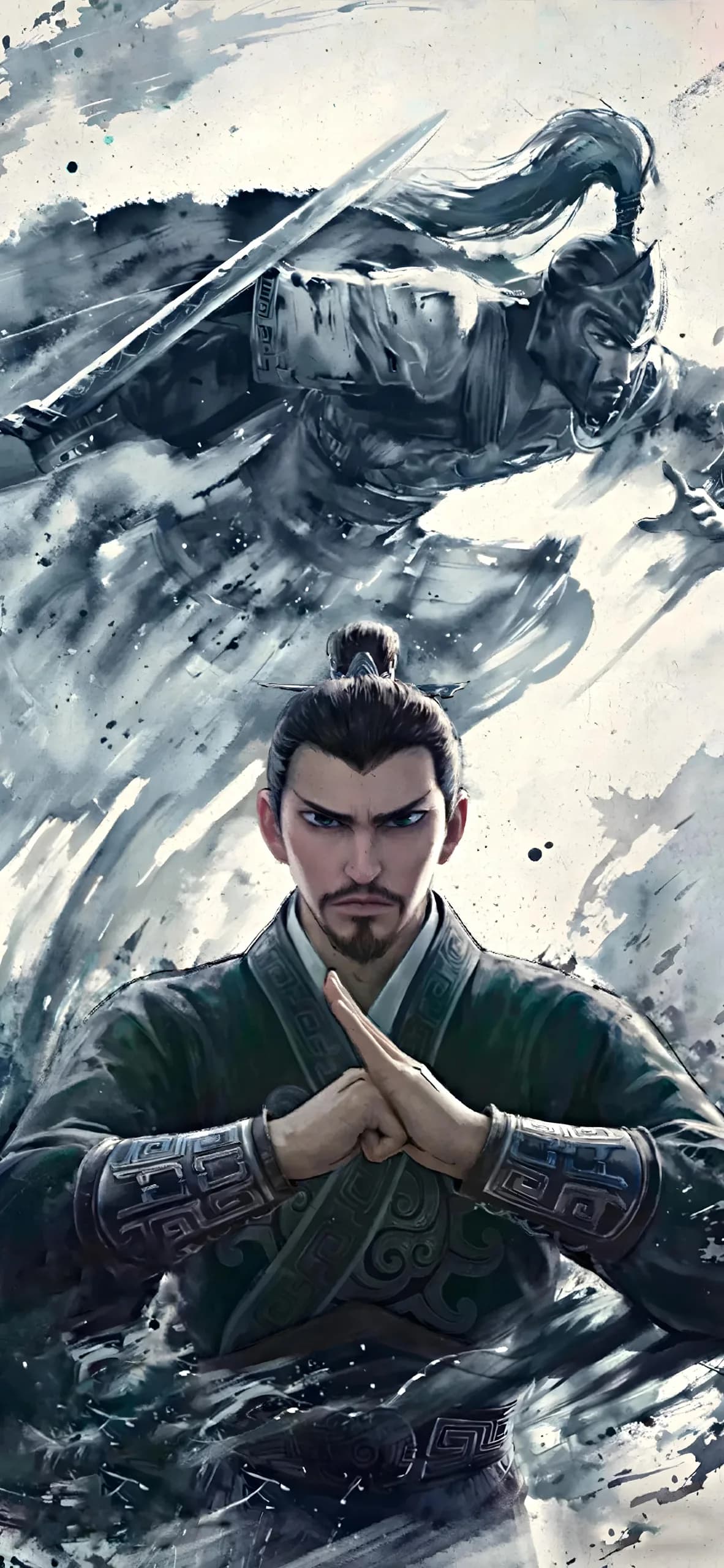 Ne Zha Fire Lotus Portrait 03 - Ne Zha 8K phone wallpaper