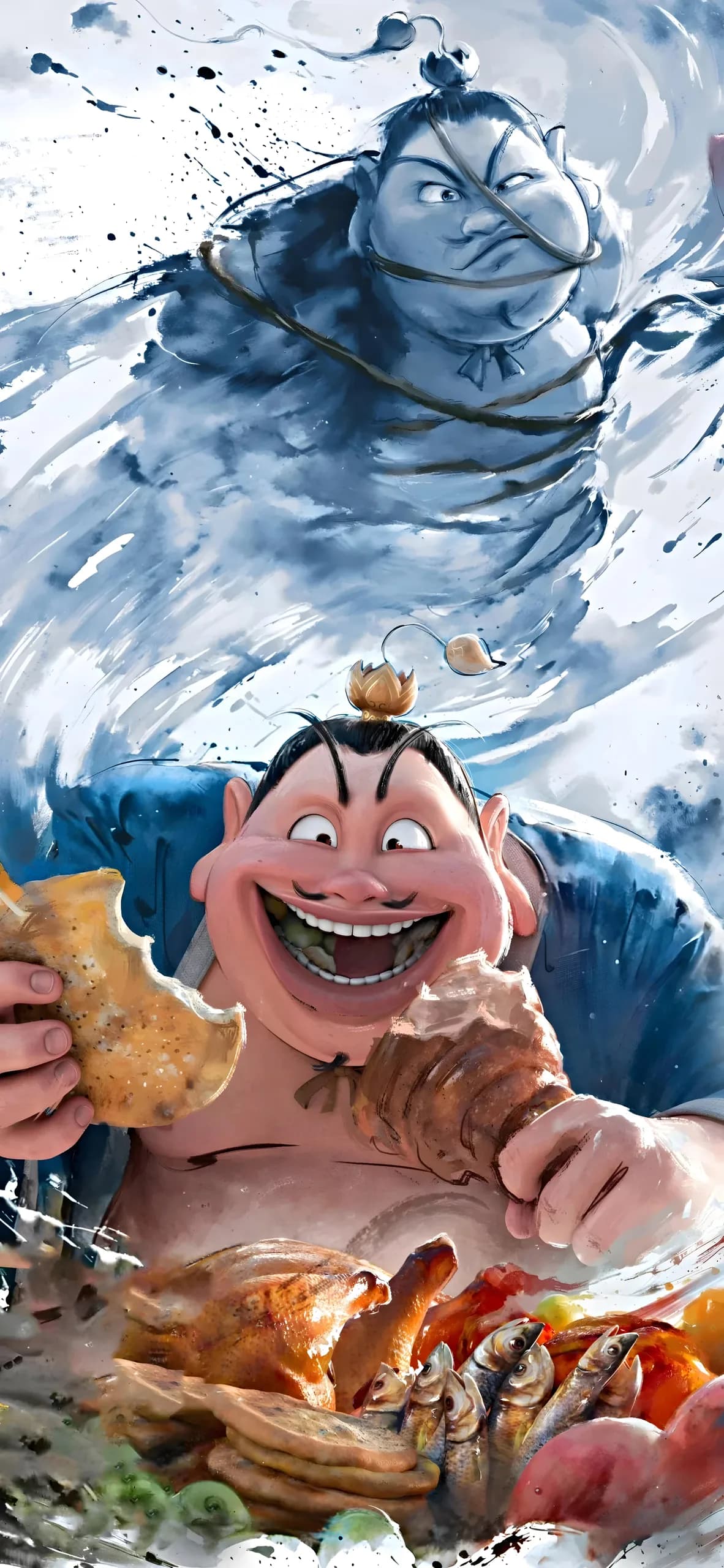 Ne Zha Phone Wallpaper - Ne Zha 8K phone wallpaper
