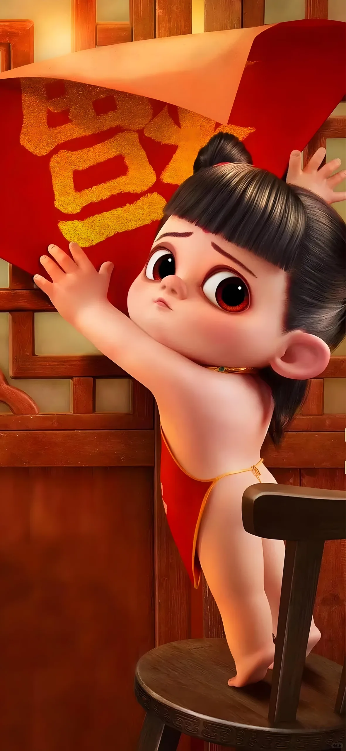 Ne Zha Phone Wallpaper - Ne Zha 8K phone wallpaper