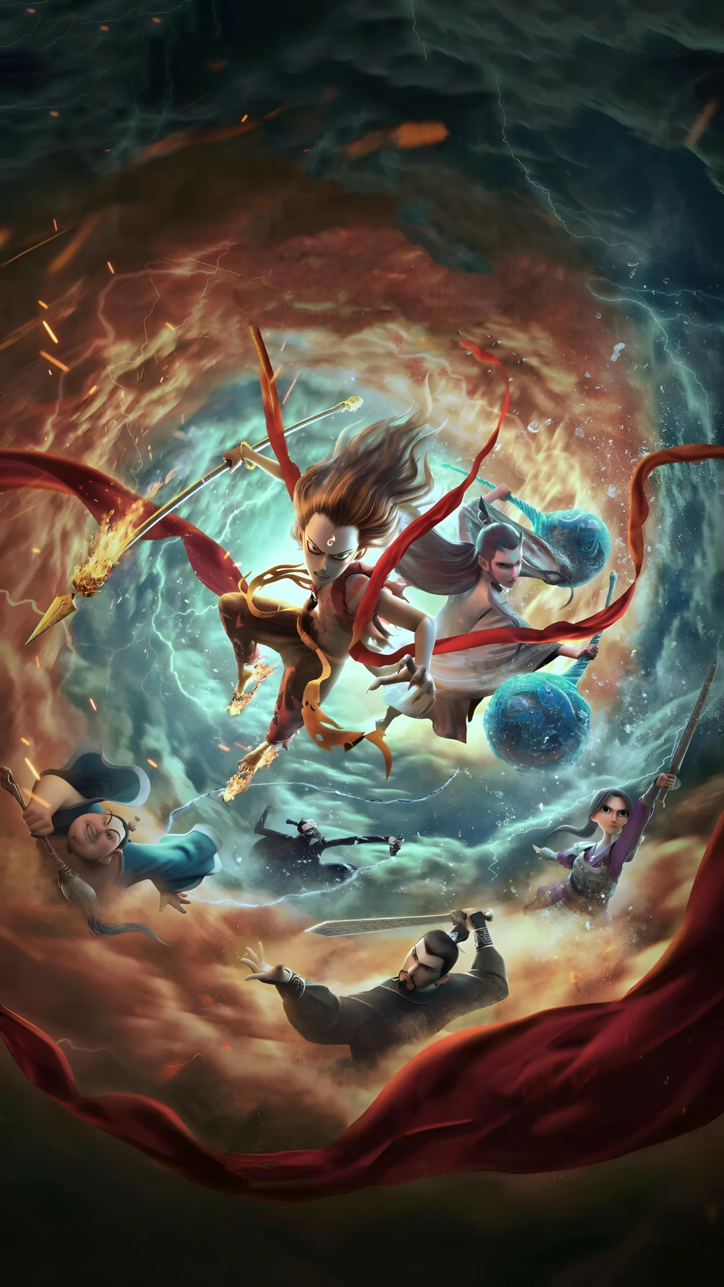 Ne Zha Phone Wallpaper - Ne Zha 4K phone wallpaper