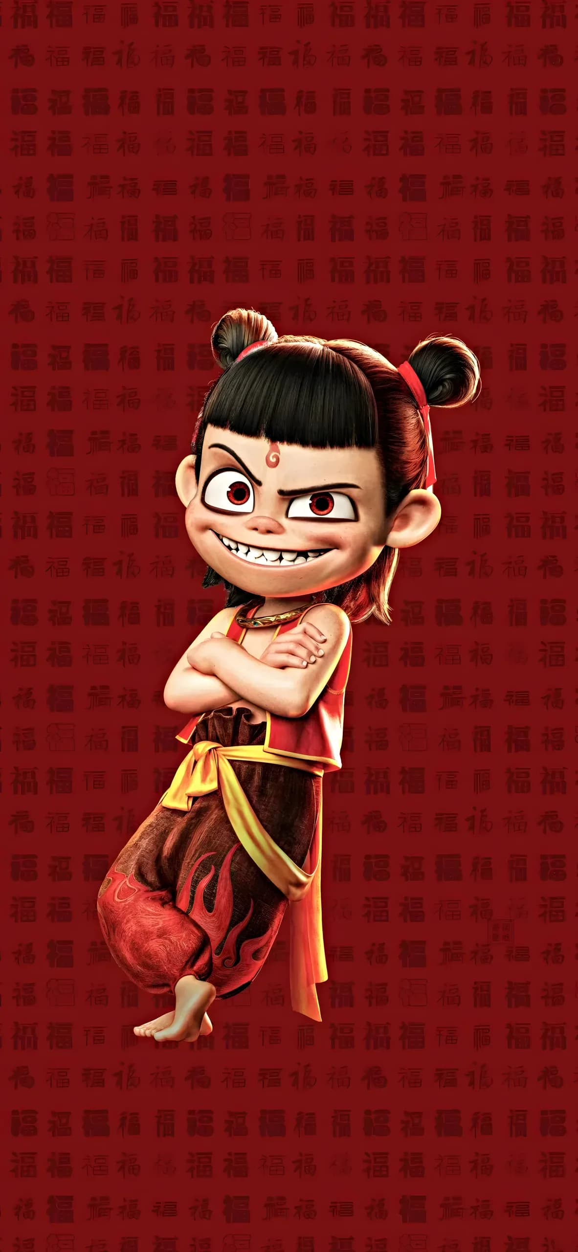 Ne Zha Phone Wallpaper - Ne Zha 8K phone wallpaper