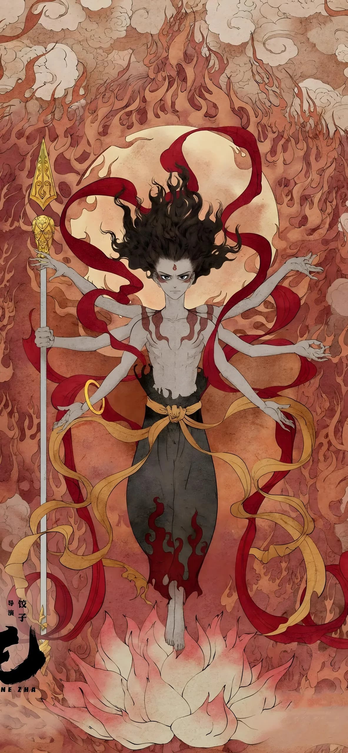 Ne Zha Phone Wallpaper - Ne Zha 8K phone wallpaper